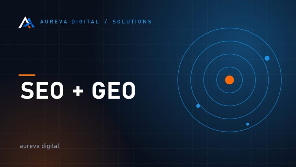 SEO et GEO, Aureva Digital